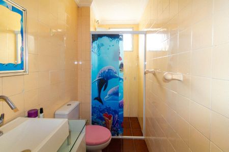 Banheiro de apartamento para alugar com 1 quarto, 44m² em Vila Ema, São Paulo