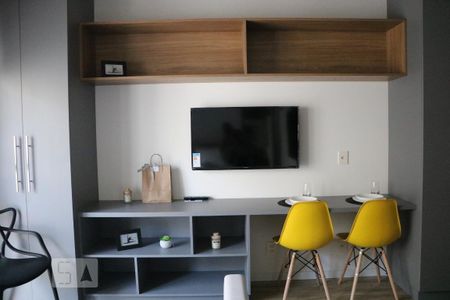 Sala/Quarto de apartamento à venda com 1 quarto, 30m² em República, São Paulo