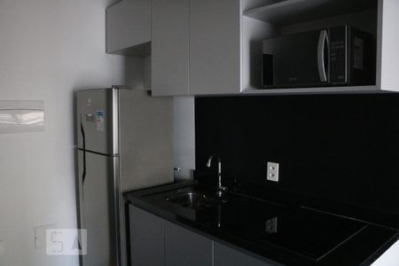 Cozinha de apartamento à venda com 1 quarto, 30m² em República, São Paulo