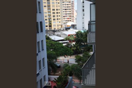 Vista da varanda de apartamento à venda com 1 quarto, 30m² em República, São Paulo