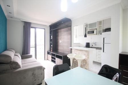 Sala de apartamento para alugar com 1 quarto, 38m² em Vila Morumbi, São Paulo