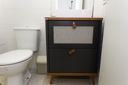 Apartamento à venda com 58m², 2 quartos e 1 vagaBanheiro Social