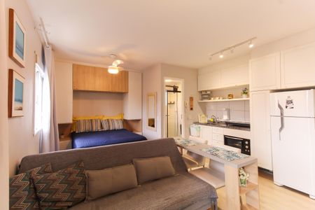 Sala/Quarto de apartamento para alugar com 1 quarto, 28m² em Brás, São Paulo