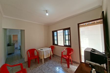 Sala de casa para alugar com 1 quarto, 80m² em Maracanã, Praia Grande