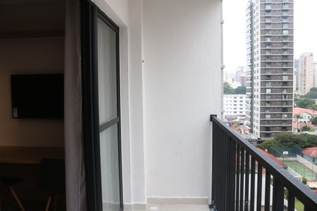 Apartamento para alugar com 27m², 1 quarto e sem vagaVaranda