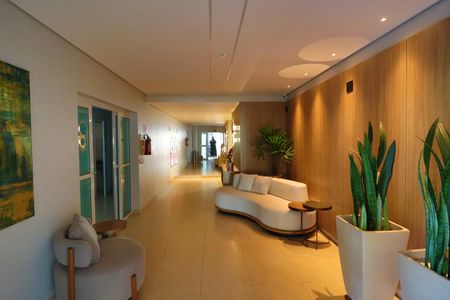 Apartamento para alugar com 97m², 3 quartos e 2 vagasHall social