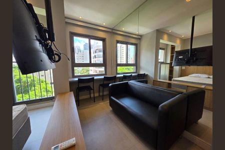 Apartamento para alugar com 1 quarto, 25m² em Campo Belo, São Paulo