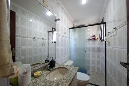 Apartamento para alugar com 80m², 2 quartos e 1 vagaBanheiro da suite 