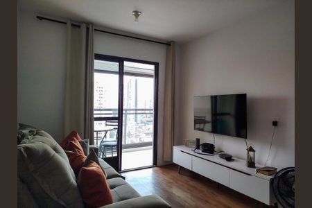 Apartamento para alugar com 42m², 1 quarto e 1 vagaSala com cozinha americana