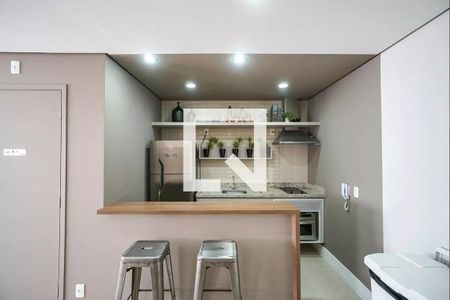 Apartamento para alugar com 42m², 1 quarto e 1 vagaCozinha gourmet