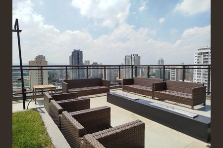 Apartamento para alugar com 42m², 1 quarto e 1 vagaLareira