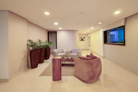 Apartamento para alugar com 110m², 3 quartos e 2 vagasHall social 