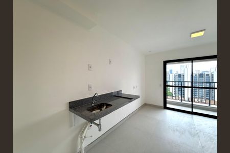 Studio à venda com 24m², 1 quarto e sem vagaCozinha 