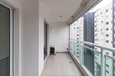Varanda  de apartamento para alugar com 1 quarto, 37m² em Barra Funda, São Paulo