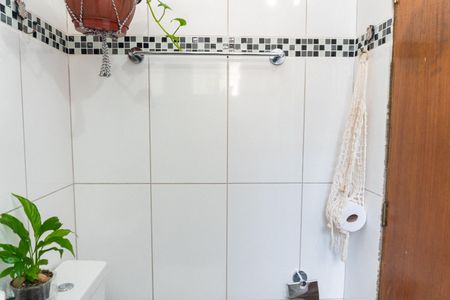 Banheiro da Suíte 1 de casa à venda com 3 quartos, 170m² em Vila do Encontro, São Paulo