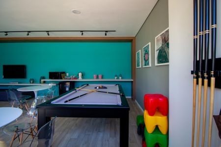 Apartamento à venda com 44m², 2 quartos e sem vagaSalão de jogos