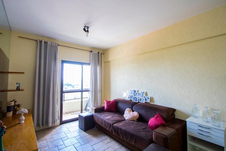 Sala de apartamento para alugar com 3 quartos, 89m² em Vila Valparaíso, Santo André