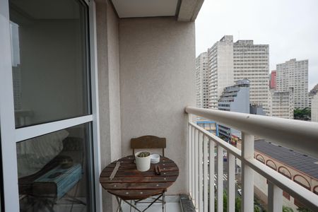 Apartamento para alugar com 38m², 1 quarto e sem vagaVaranda