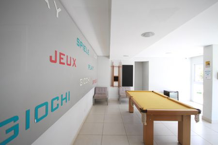 Apartamento para alugar com 38m², 1 quarto e sem vagaSalão de jogos
