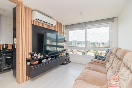 Sala de apartamento à venda com 2 quartos, 65m² em Jardim Botânico, Porto Alegre