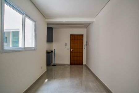 Sala de apartamento para alugar com 2 quartos, 62m² em Vila Humaita, Santo André