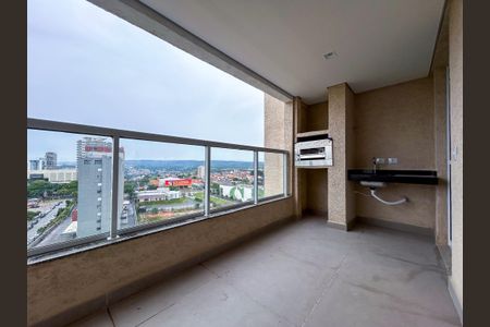 Varanda da Sala de apartamento para alugar com 3 quartos, 91m² em Parque Campolim, Sorocaba
