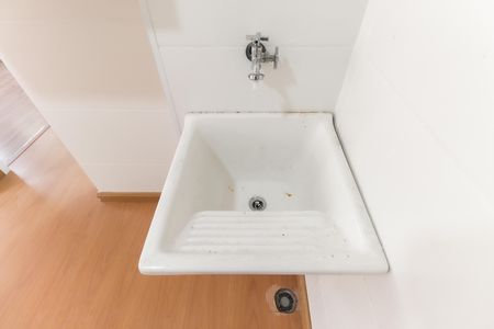 Sala - Cozinha de apartamento para alugar com 2 quartos, 38m² em Vila Nova Curuca, São Paulo