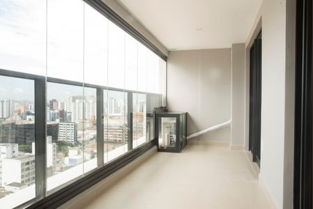 Varanda de apartamento à venda com 1 quarto, 47m² em Vila Clementino, São Paulo