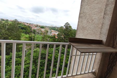 Varanda da Sala de apartamento para alugar com 2 quartos, 47m² em Jardim Samambaia, Campinas