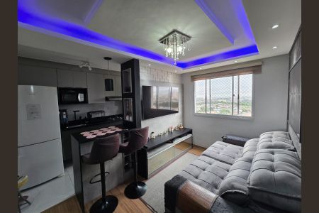 Sala  de apartamento à venda com 2 quartos, 45m² em Jardim Las Vegas, Guarulhos