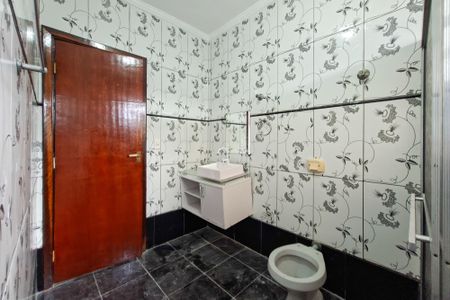 Banheiro da Suíte de casa para alugar com 3 quartos, 257m² em Quietude, Praia Grande