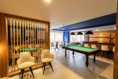 Apartamento para alugar com 50m², 1 quarto e 2 vagas Apartamento para alugar com 50m², 1 quarto e 2 vagasSala de Jogos