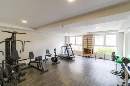Apartamento para alugar com 50m², 1 quarto e 2 vagas Apartamento para alugar com 50m², 1 quarto e 2 vagasÁrea comum - Academia