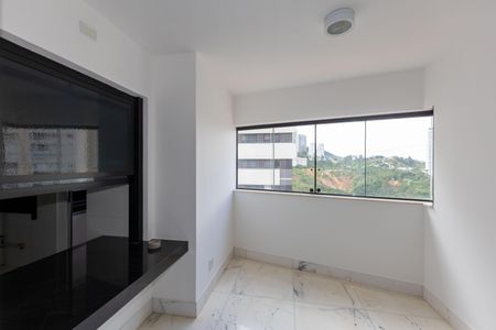 Varanda da Sala 1 de apartamento para alugar com 2 quartos, 90m² em Vila da Serra, Nova Lima