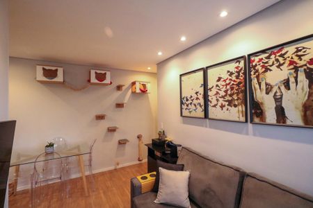 Sala de apartamento à venda com 2 quartos, 45m² em Campanário, Diadema