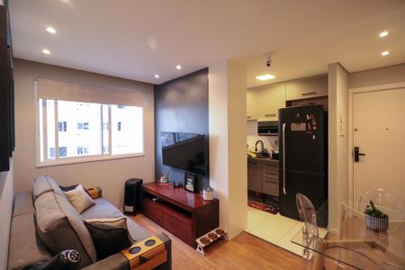 Sala de apartamento à venda com 2 quartos, 45m² em Campanário, Diadema