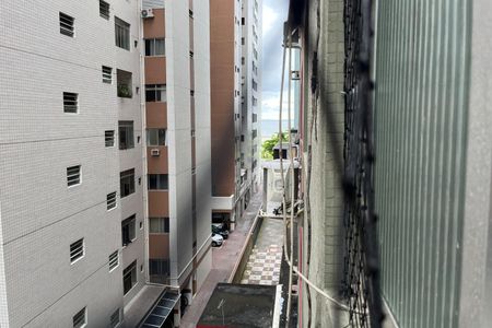 Vista do Quarto de apartamento para alugar com 1 quarto, 40m² em Gonzaga, Santos