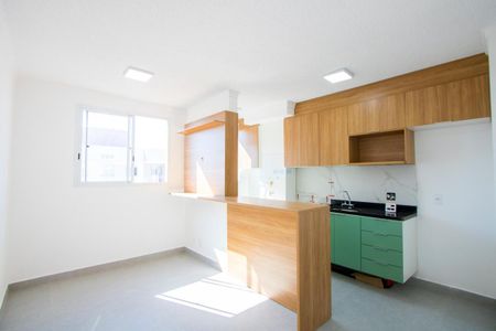 Sala de apartamento para alugar com 2 quartos, 37m² em Jardim, Santo André