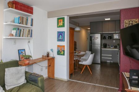 Apartamento para alugar com 85m², 1 quarto e 1 vagaSacada