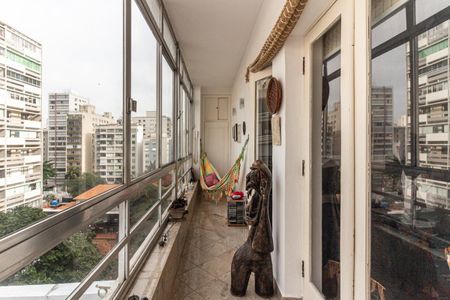 Apartamento para alugar com 130m², 3 quartos e 1 vaga Apartamento para alugar com 130m², 3 quartos e 1 vagaVaranda da Sala