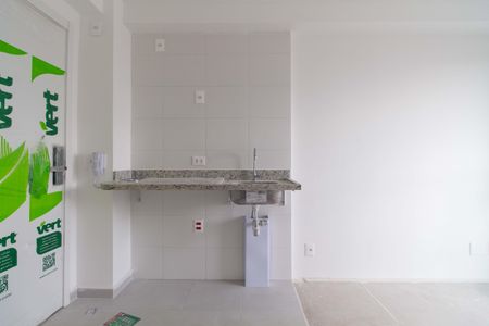 Cozinha de apartamento à venda com 1 quarto, 28m² em Ipiranga, São Paulo