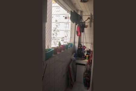 Área de serviço de apartamento para alugar com 1 quarto, 47m² em José Menino, Santos