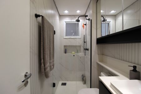 Apartamento à venda com 87m², 3 quartos e 2 vagasBanheiro da Suíte