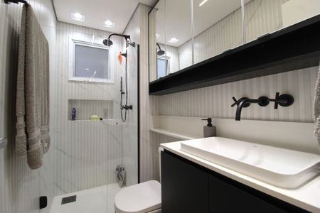 Apartamento à venda com 87m², 3 quartos e 2 vagasBanheiro da Suíte