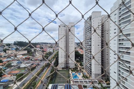 Varanda da Sala - vista de apartamento para alugar com 3 quartos, 130m² em Nova Petrópolis, São Bernardo do Campo