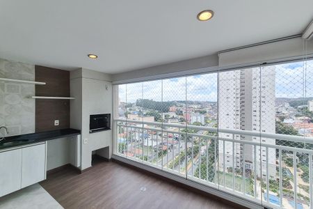 Varanda da Sala de apartamento para alugar com 3 quartos, 130m² em Nova Petrópolis, São Bernardo do Campo