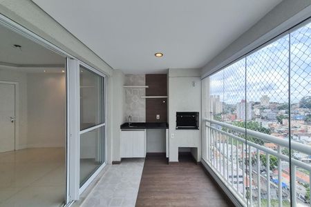 Varanda da Sala de apartamento para alugar com 3 quartos, 130m² em Nova Petrópolis, São Bernardo do Campo