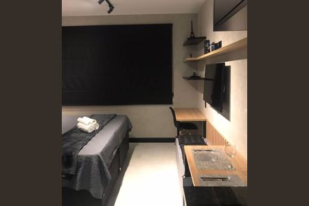 Sala / Quarto de apartamento para alugar com 1 quarto, 24m² em Vila Clementino, São Paulo