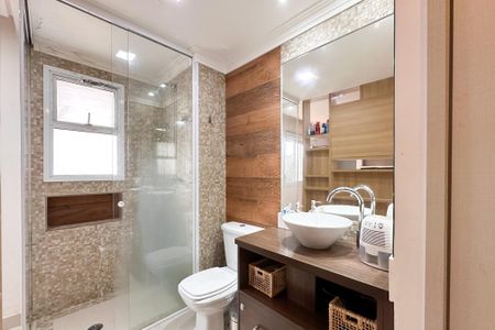 Apartamento à venda com 107m², 2 quartos e 2 vagasBanheiro da Suíte