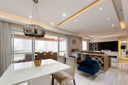 Sala de apartamento à venda com 2 quartos, 107m² em Vila Lusitania, São Bernardo do Campo